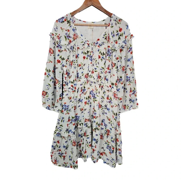 Matilda Jane Good Hart Tarpon Springs Floral Dress White Size S NWT - Picture 2 of 7